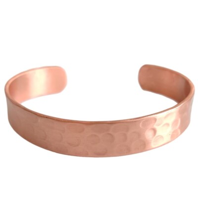 Bracciale In Rame Puro Magnetico Per Terapia Del Dolore (Artrite) - Fatto A Mano - Uomo/Donna - India