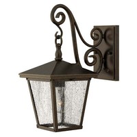 Elstead Trellis AußEn-Wandleuchte E27 Regency-Bronze IP44