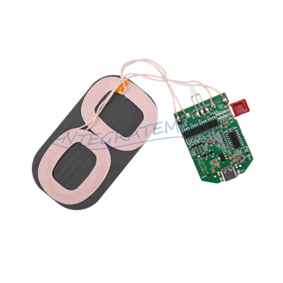 15W Dual Coil Wireless Charging Module Wireless Charger PCBA Board Fast Charging