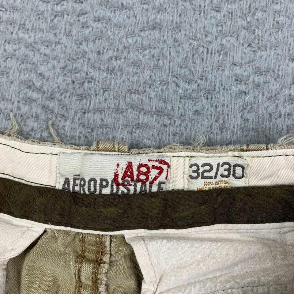 Vintage Aeropostale Cargo Pants Men's 32x30 Baggy Fatigues Heavy Paratrooper Y2K - Image 3 of 4