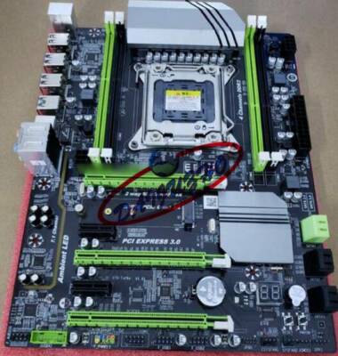 X79 Turbo USB3.0 SATA3 NVME M.2 PCI-E SSD Support REG ECC LGA2011 ATX Moederbord
