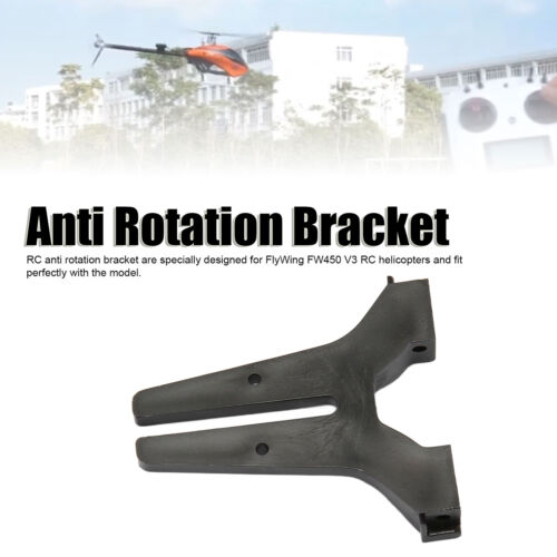 RC Helicopter Anti Rotation Bracket For Flywing FW450 V3 RC Helicopter Gso - Foto 1 di 12
