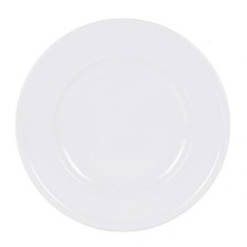 White Porcelain 31cm Dinner plates Catering Restaurant Olympia Viejo Valle
