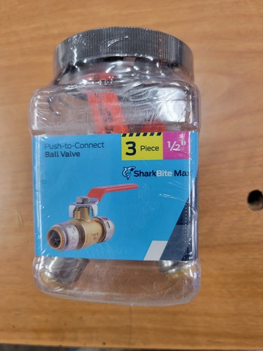 Quick and Easy Max 1/2 In. Push-to-Connect Brass Coupling Fitting Pro 3pk. SW72