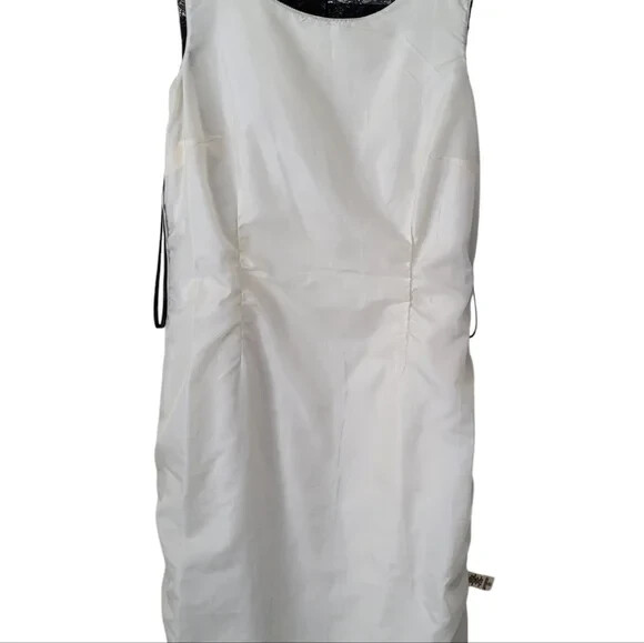 Calvin Klein Women’s Dress Black Lace Size 6 Sleeveless Sheath Short thumbnail 6