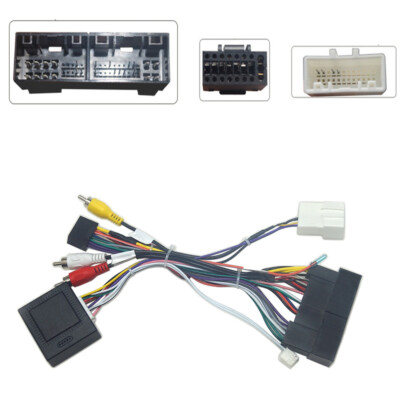 16PIN Car Radio Wiring Harness w/ Canbus For Hyundai Elantra Santa Fe IX45 KIA