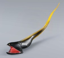 Wide Pharynx Eel Sea Animal Toy 6" PVC Action Figure Doll Kids Toys Party Gifts