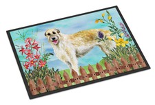 Irish Wolfhound Spring Indoor or Outdoor Mat ...