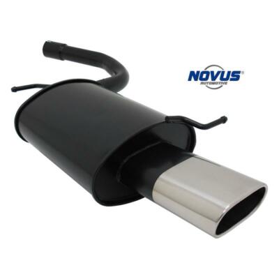 Novus N Sport Auspuff Endschalldämpfer 135x75 oval für Audi A4 8E B6 inkl. Kombi