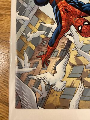 スパイダーマン 2003.MARVEL 2003 Marvel Comic Amazing Spider-Man #47 (488) Iconic City Web