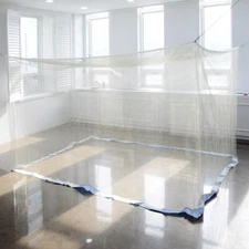 3.4m(12ft) army green Extra Large size square Mosquito Fly Net Outdoor bug