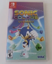 Replacement Case (NO GAME) Sonic Colors Ultimate Nintendo Switch
