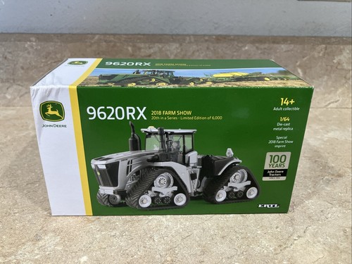 1/64 John Deere 9620RX 2018 Farm Show Edition Green Chase Version - Picture 3 of 9