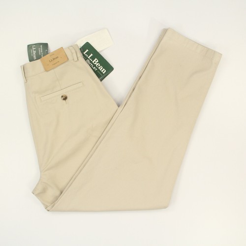 LL Bean Women's Pants Size 8 Petite Khaki Original Fit Pleated Front Chinos NWT eBay