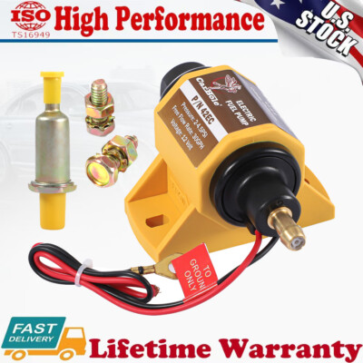 30 GPH 2-4.5PSI Low Pressure Micro Electric Fuel Pump 17301 Gasoline Universal