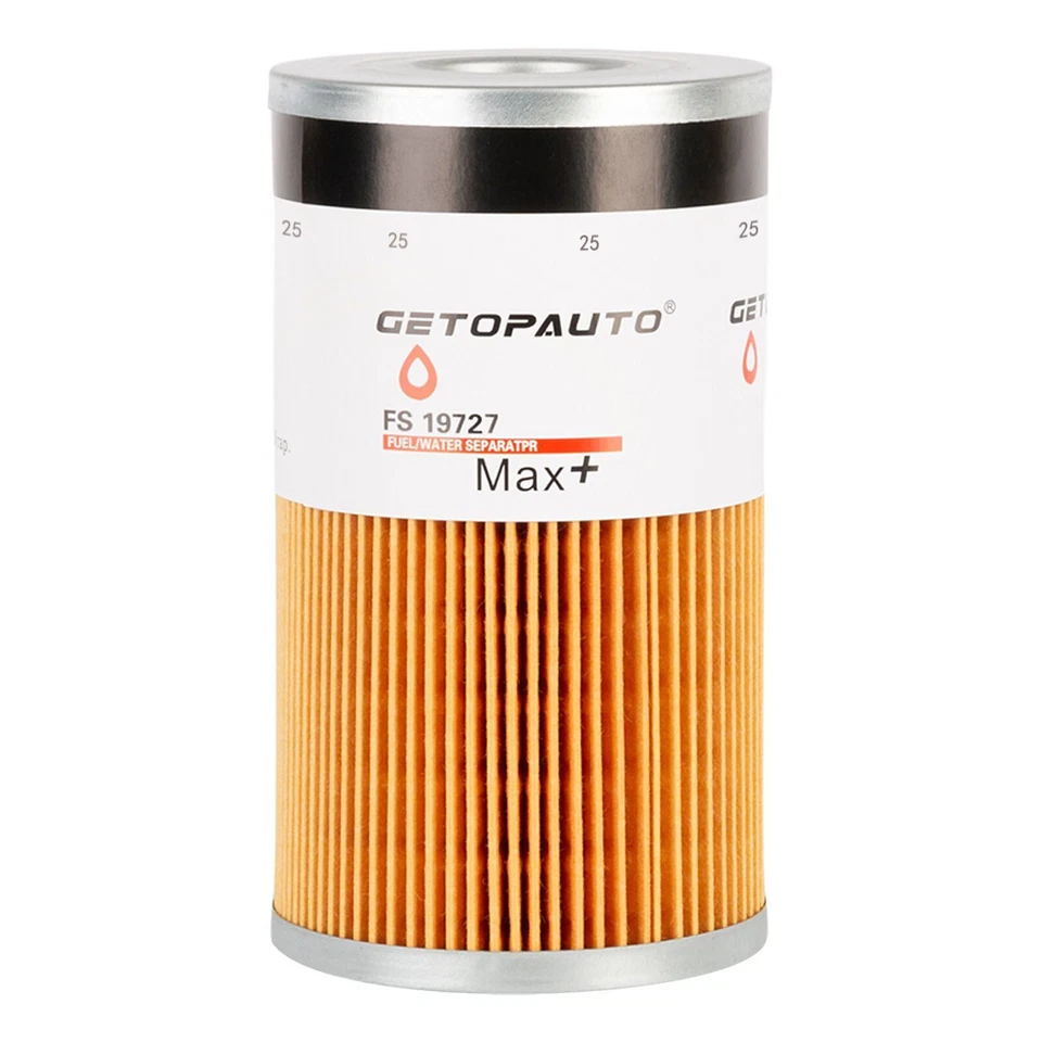 Сепаратор топлива/воды 12x FS19727 подходит для Hino 198 258 268 338 358 WorkStar 7600 - Изображение 3 из 4