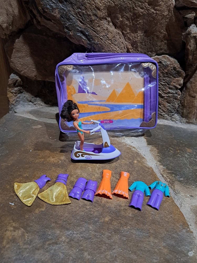 2007 MATTEL POLLY POCKET - L6077 SHANI IN EGYPY PLAYSET (READ DESCRIPTION)
