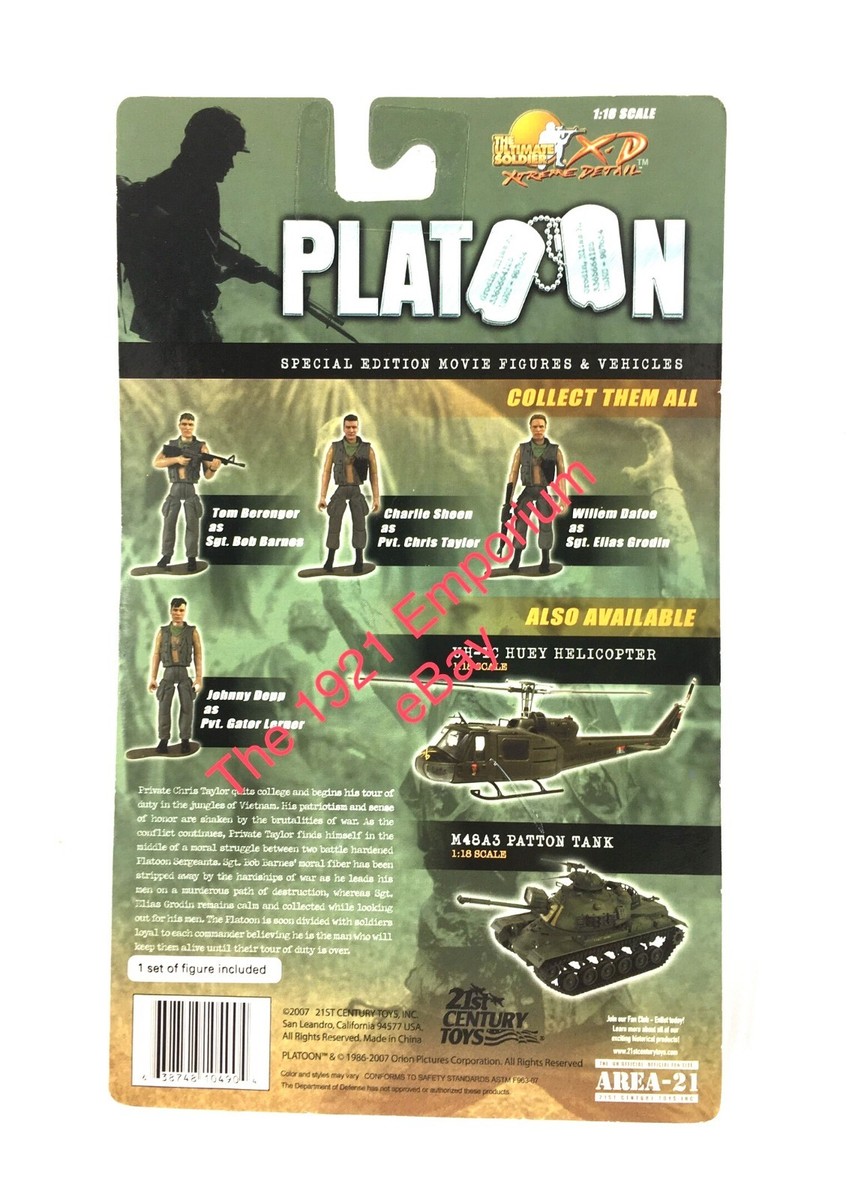 1:18 21st Century Toys Ultimate Soldier Platoon Vietnam Movie