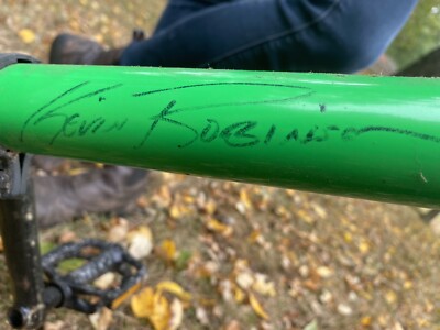 ケビン・ロビンソン サイン入りBMX写真 コンテストの賞 Kevin Robinson SIGNED BMX bike | eBay