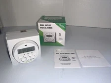 Century Products Dual Outlet Digital Timer