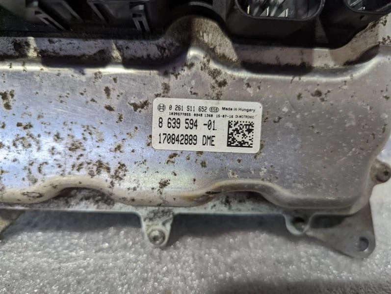 Módulo de control electrónico ECM del motor compatible con BMW 320i 14-18, 12148264660        Foto 2 de 4