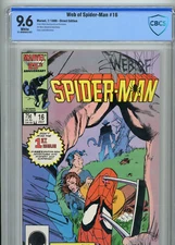 Web of Spider-Man #16 (Marvel 1986) | 9.6 NM+ | Underworld