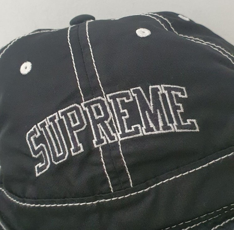 FW19 Supreme x Levi'S Nylon Bell Hat crusher S/M Black