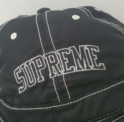 FW19 Supreme x Levi'S Nylon Bell Hat crusher S/M Black
