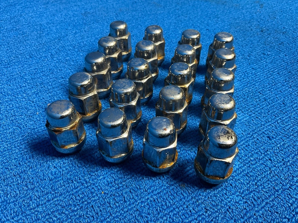 2013 - 2016 FORD FUSION WHEEL LUG NUT BOLT COVER CAP SET OF 20 OEM 12x1.5 mm - Image 4 of 4