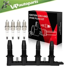 For 2008-2009 Saturn Astra 1.8L L4 Ignition Coils & Spark Plugs UF606