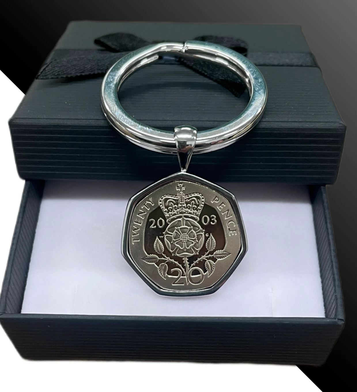 Twenty Pence 20p Luxury Coin Keyring - Choose the Year- Birthday Gift
Opens in a new window or tab