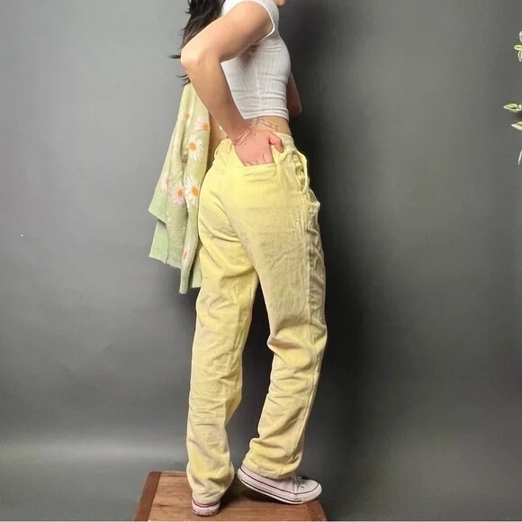 【BOK PLACE】Corduroy Raised Golden Wide Span Daily Pants s-l1200.jpg