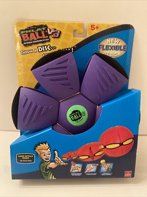 Goliath Phlat Ball v3 Purple Sports Outdoor Game Flying Throw