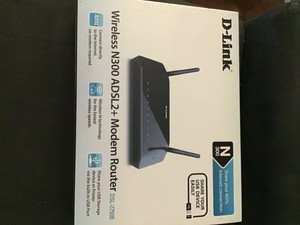 D Link Dsl 2750b Modem Routeur Wifi 300 Mbps Adsl Ebay