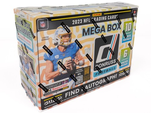 2023 PANINI DONRUSS FOOTBALL MEGA BOX (BLUE SCOPE!) - Picture 2 of 3