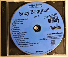 KARAOKE CD G - Best In Country - SUZY BOGGUSS, Vol. 1  1999 Chartbusters - NEW