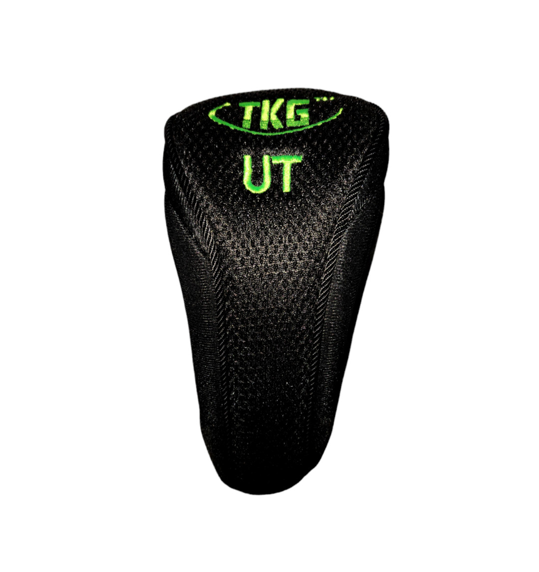 TKG Sports UT Youth Golf Utility Hybrid Rescue Head Cover Headcover Black Green