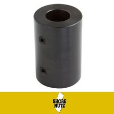 (1-EACH) 3/4" RIGID SHAFT SET SCREW COUPLING BLACK OXIDE FINISH RC-075