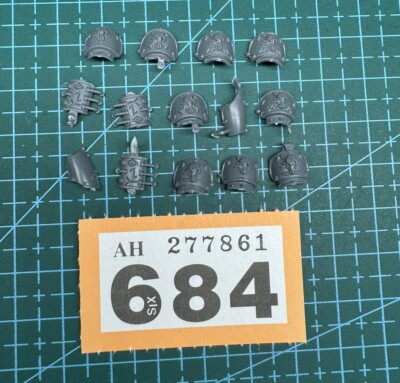 Space Wolf Wulfen Power Armour Plate Konvolut Wölfe 40k Heresy