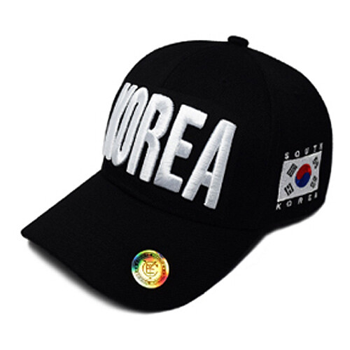 25SS◆HAE BY HAEKIM◆LOGO BALL CAP(5color) 3D Korea Initial Korean Flag Embroidery 6 Panel Baseball Cap