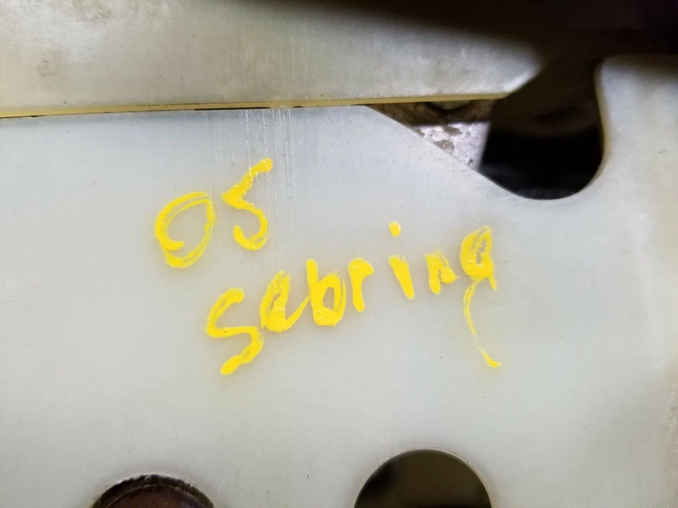 04 05 06 CHRYSLER SEBRING CONVERTIBLE SELECTOR DE MARCHAS PALANCA DE CAMBIOS OEM Foto 3 de 4