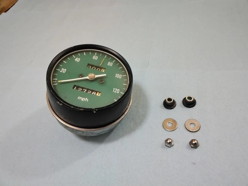 Honda CB 500 550 K F 1973-1975 velocímetro funcionando odómetro ¡Bonito! CB550 CB500 Foto 3 de 4