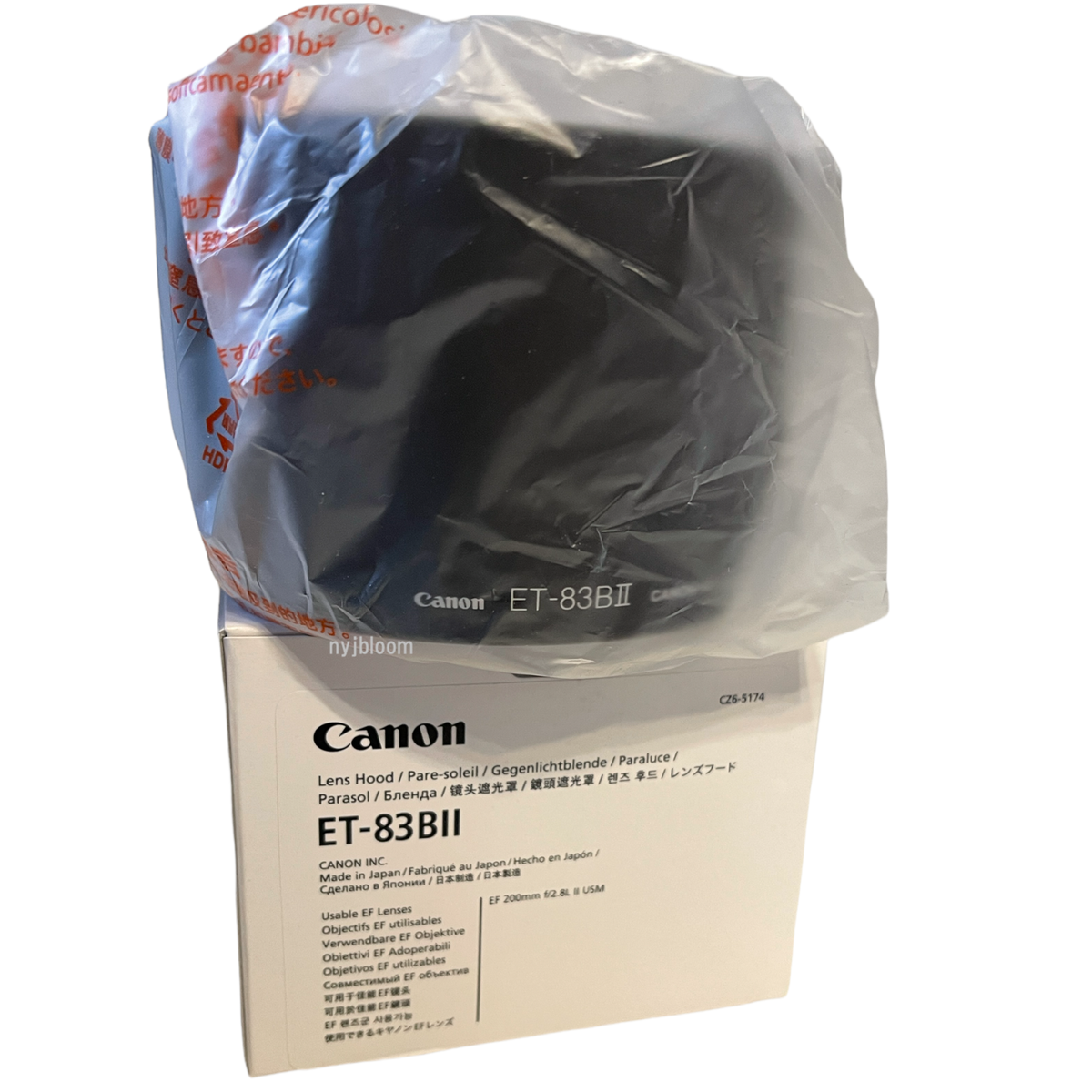 Canon Et-83bll Lens Hood for EF 200mm F2.8l LL USM for sale online