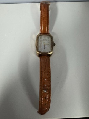 Invicta Baby Lupah II Silver Tone Opal Face Swiss Watch Needs repair
