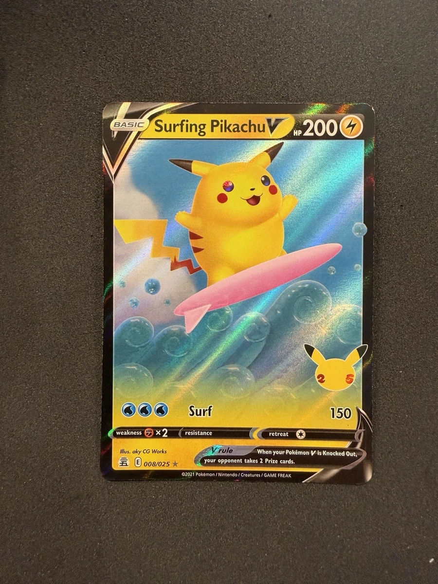 Surfing Pikachu V Pokémon TCG Cards for sale | eBay