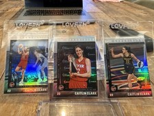 Caitlin Clark SILVER HALO Lot (3) – Panini Chronicled Indiana Fever WNBA SP
