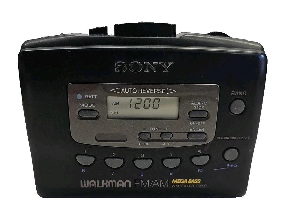 Sony Walkman Cassette Player Mega Bass for sale | eBay