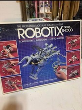 1984 Milton Bradley Robotix R-1000 Construction Kit Complete with Manual