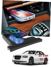Wireless Charger for Chrysler 300 2011-2023  Charging Pad,Cleaner Tidier