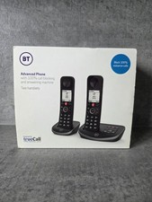 BT Advanced Phone Two Handsets - 100% call blocking and Answer Machine